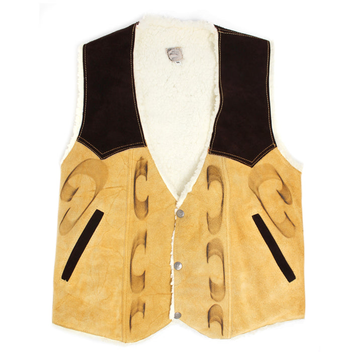 Leather Vest- Horse Design