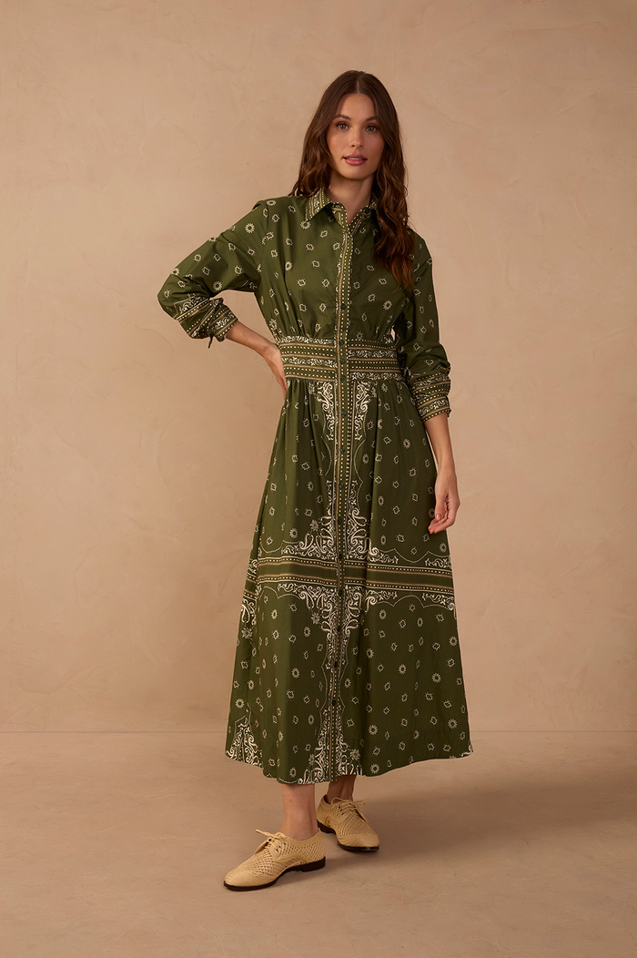 Lenço Solar Print Dress_1