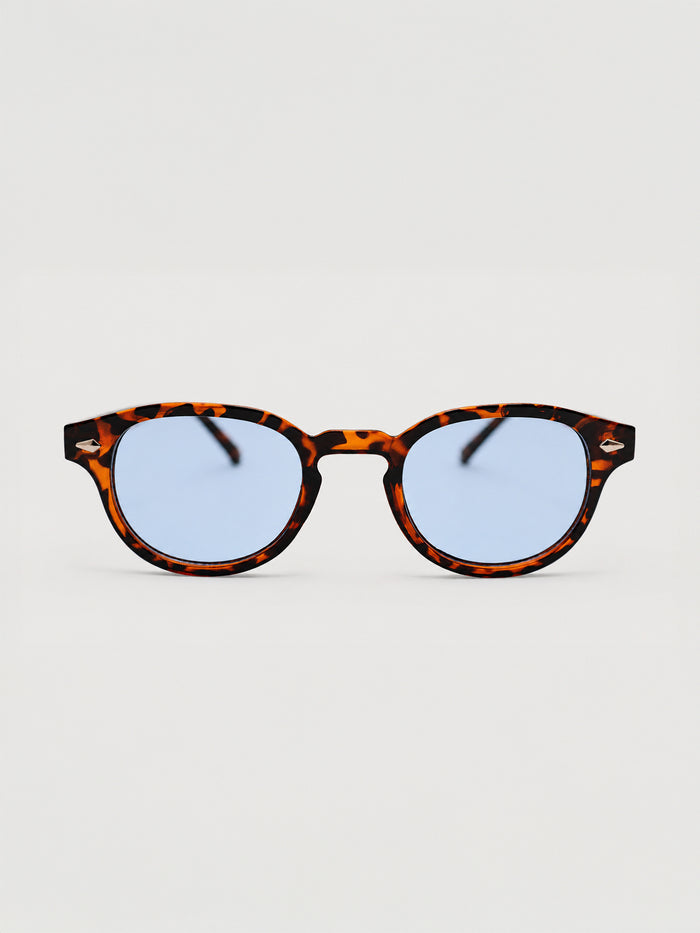 sunglasses / Light Blue Solan Turtoise Sunglasses