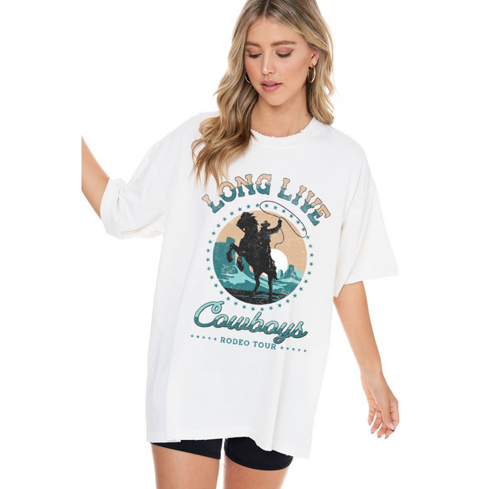 Long Live Cowboys Graphic Tee