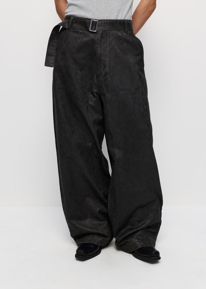 LOOSE FIT SLACK PANTS