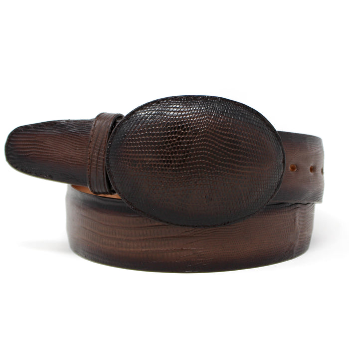 Los Altos Teju Belt- Faded Brown