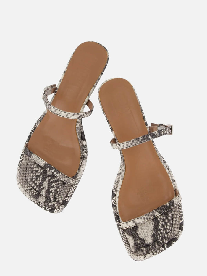 Lou Lou - Natural Snake Shoes Bronwyn