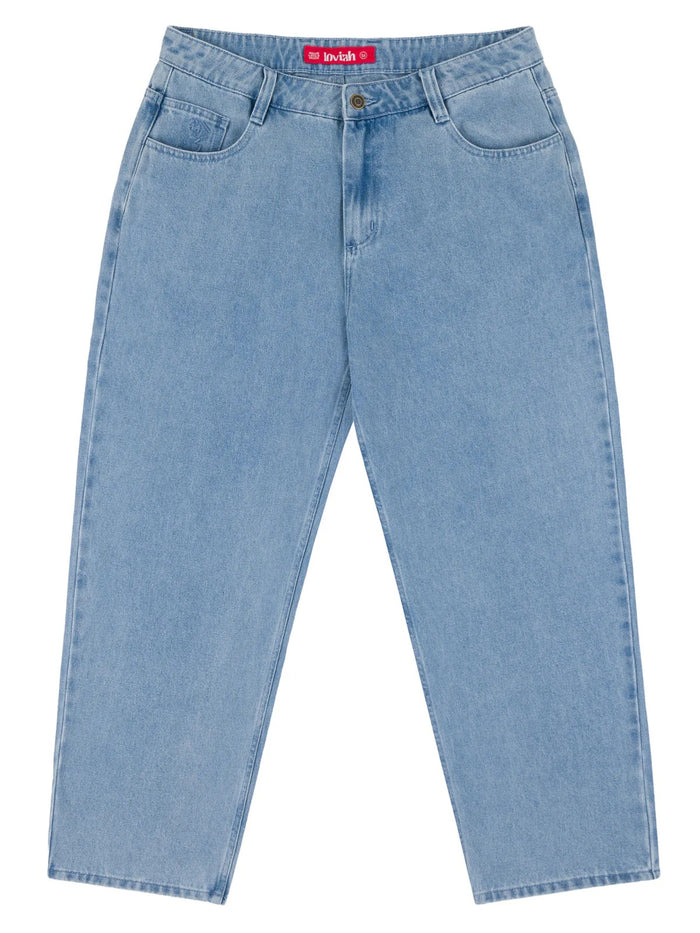 LOVIAH 1990 BAGGY 5 POCKET DENIM INDIGO LIGHT WASH MENS PANT