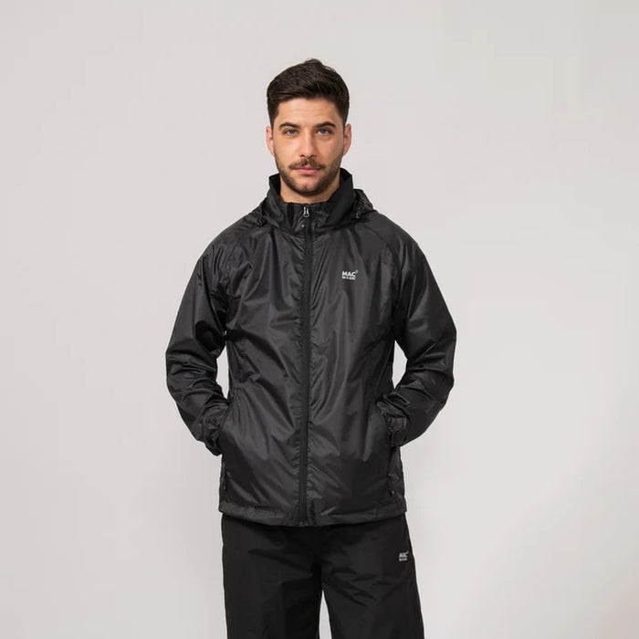 MAC IN A SAC ORIGIN 2 PACKABLE WATERPROOF JACKET BLACK