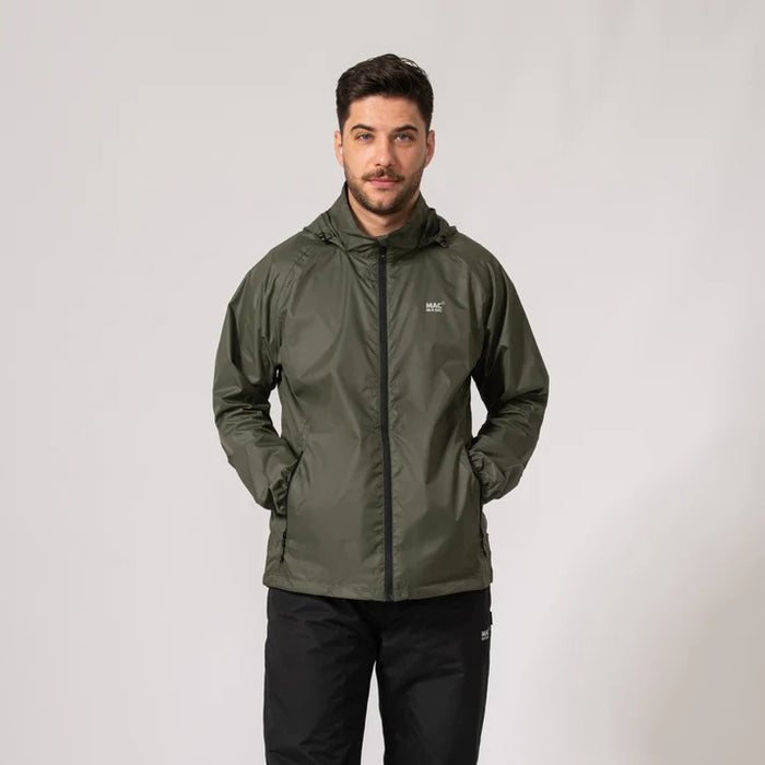 MAC IN A SAC ORIGIN 2 PACKABLE WATERPROOF JACKET KHAKI
