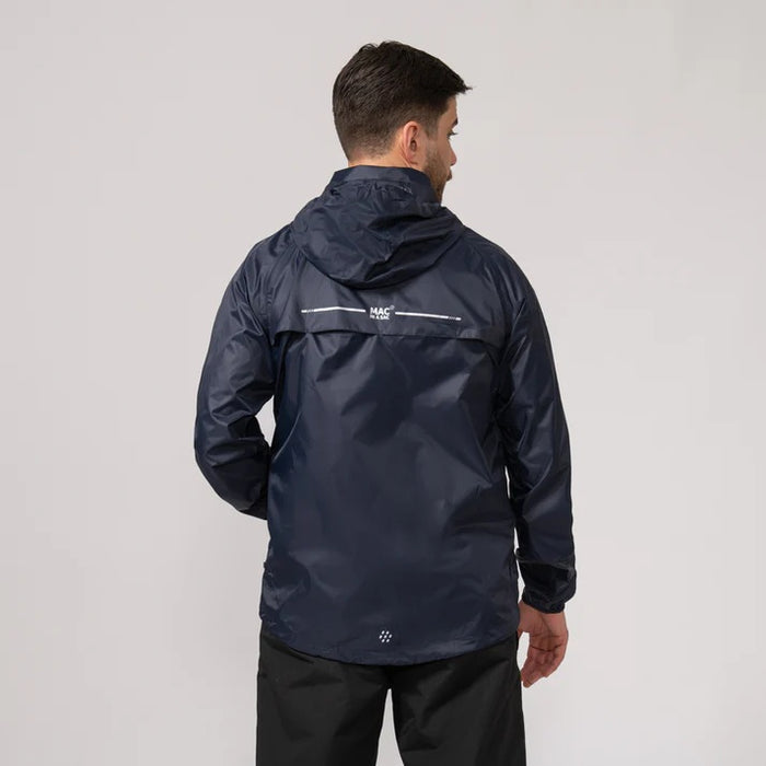 MAC IN A SAC ORIGIN 2 PACKABLE WATERPROOF JACKET NAVY