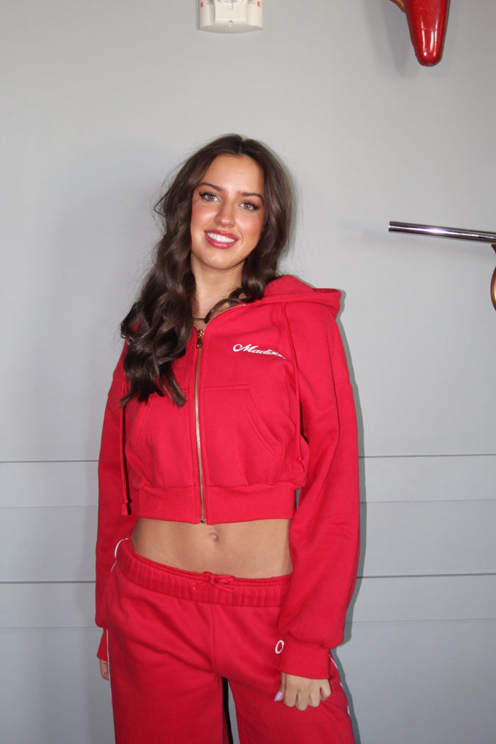 Madison Wisconsin Crop Full Zip