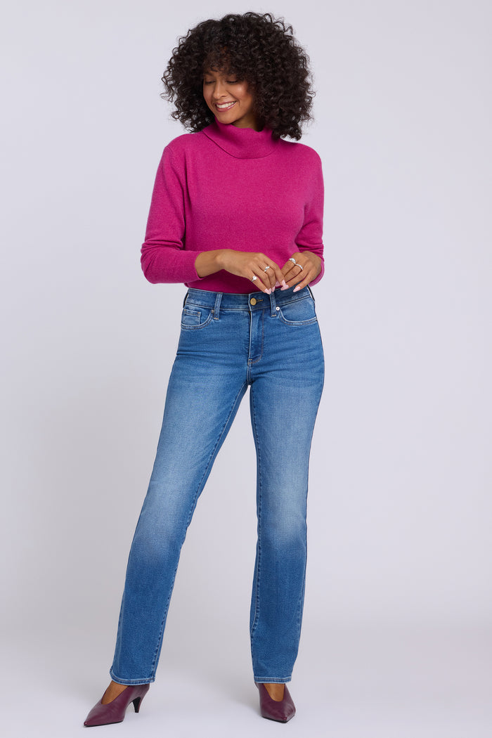 Marilyn Straight Jeans In Petite - Phlox