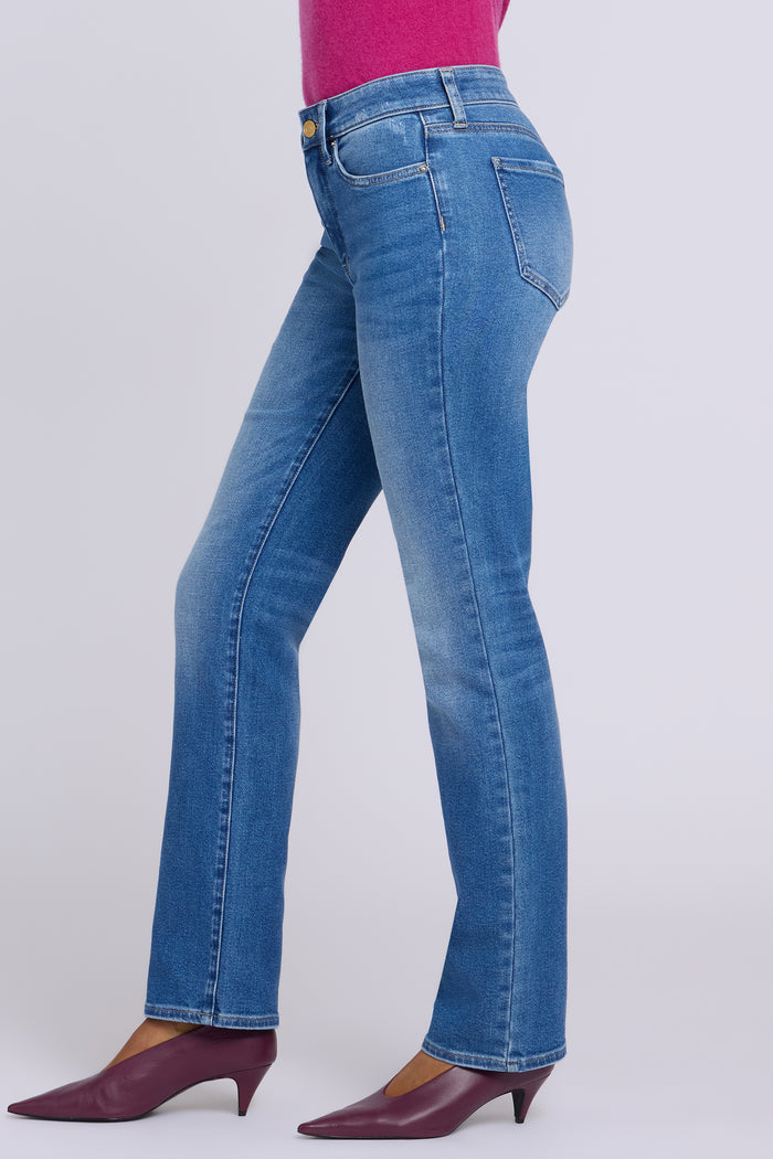 Marilyn Straight Jeans In Petite - Phlox