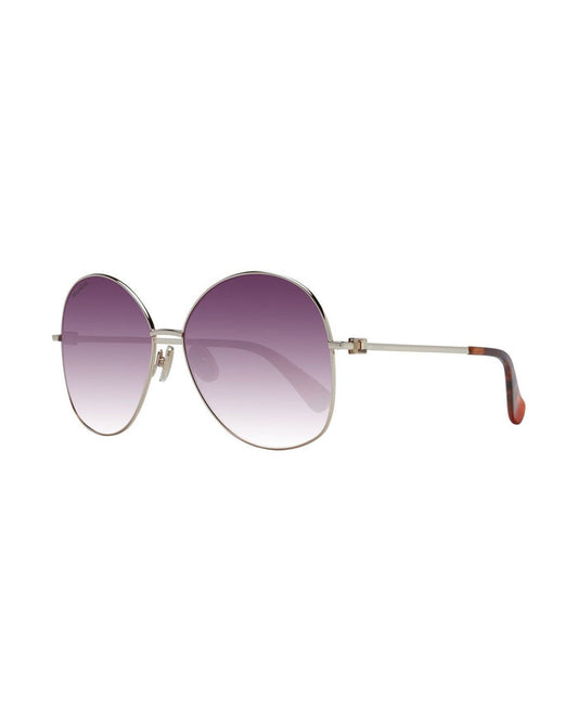 Max Mara Gold Metal Sunglasses