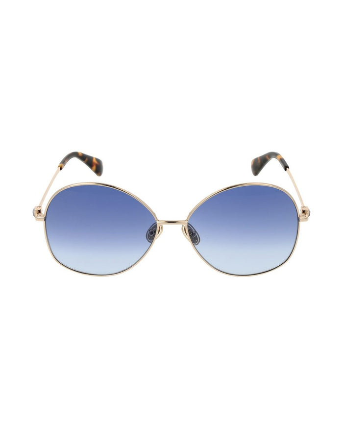 Max Mara Gold Metal Sunglasses