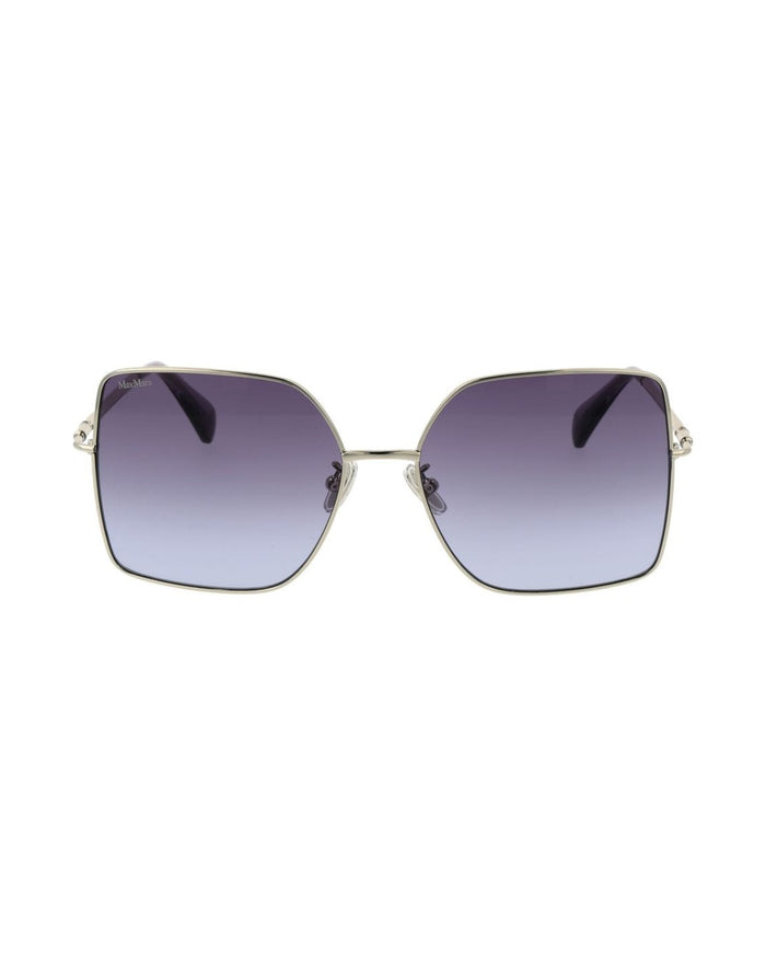 Max Mara Silver Metal Sunglasses