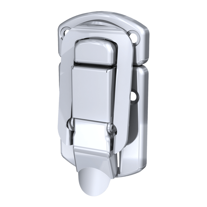 Medium Decorative Drawlatch with Keylock, 3/4 view
