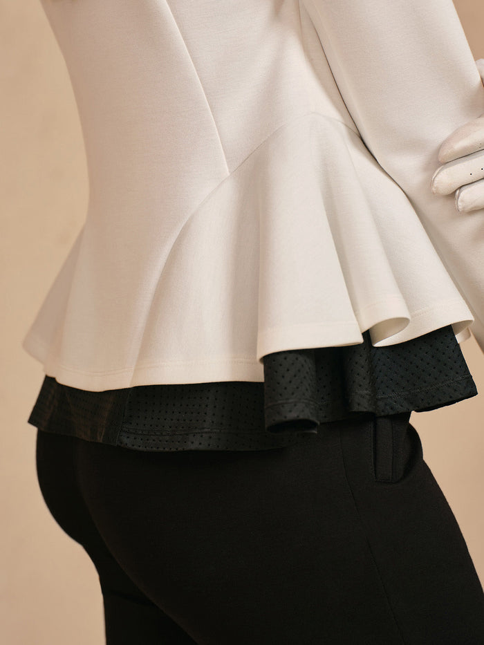 Meer Dan Basic Ruffle Golfjas