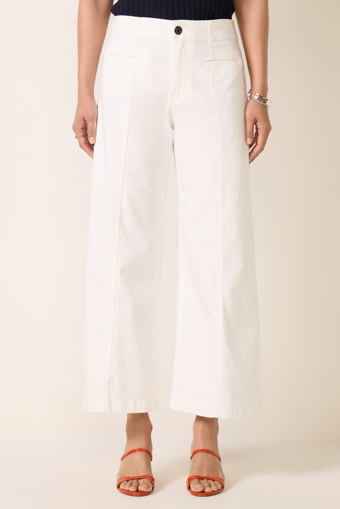 Meg Wide Leg W/ Stitch Detail