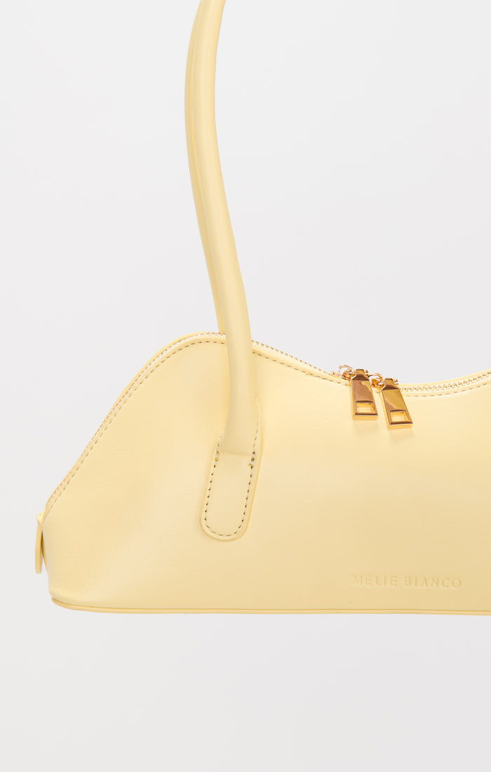 Melie Bianco Dakota Shoulder Bag ~ Pale Yellow