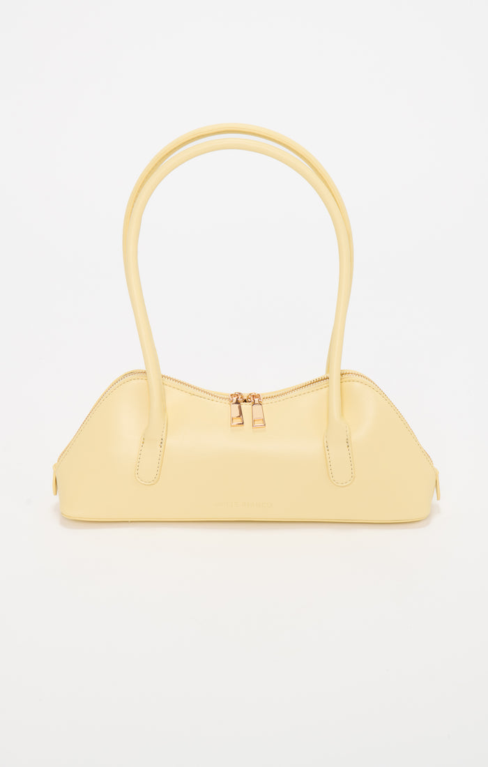 Melie Bianco Dakota Shoulder Bag ~ Pale Yellow