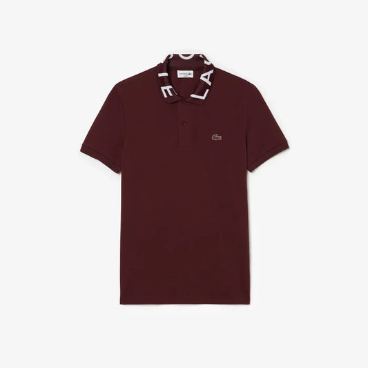 Men LACOSTE Slim Fit Movement Pique Polo Shirt