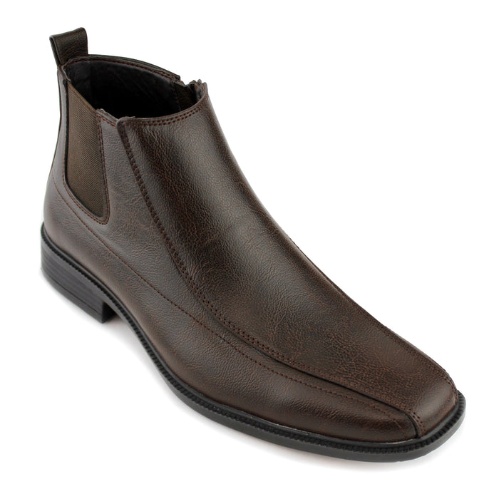 Men's Chelsea Boot w/ Zipper - Café