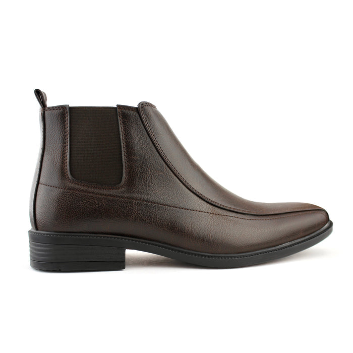 Men's Chelsea Boot w/ Zipper - Café