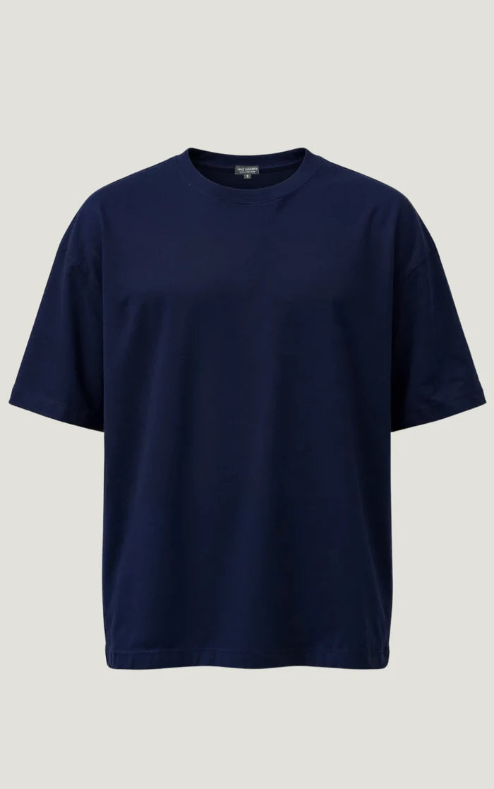 Men’s Oversized T-Shirt Pack of 2 – Navy & Maroon - Hinz Clothing