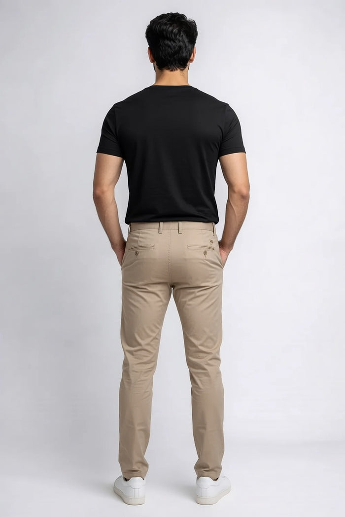 Men's Premium Black V-Neck Half Sleeve T-Shirt - Hinz Clothing