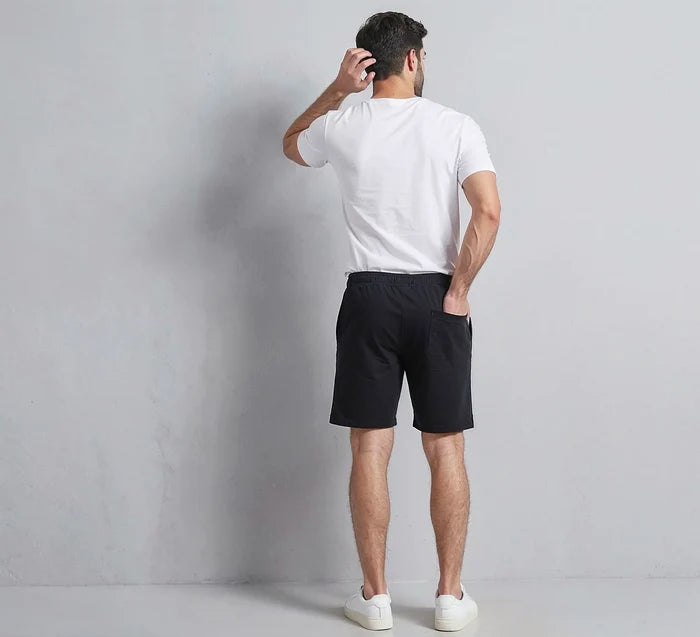 Men’s  Black Casual Shorts - Hinz Clothing