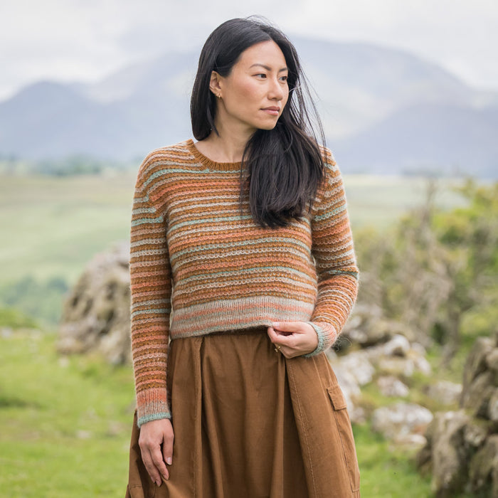 Merging Shades Sweater Pattern