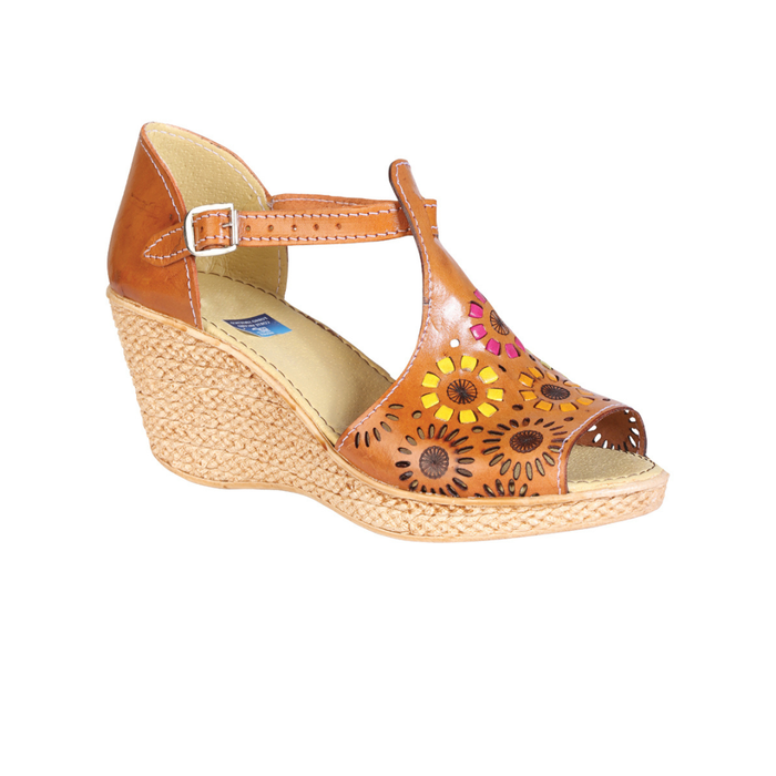 Mexican Artisanal Sandals Leather Natural