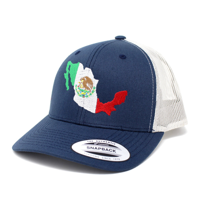 Mexico Embroidered Trucker Hat
