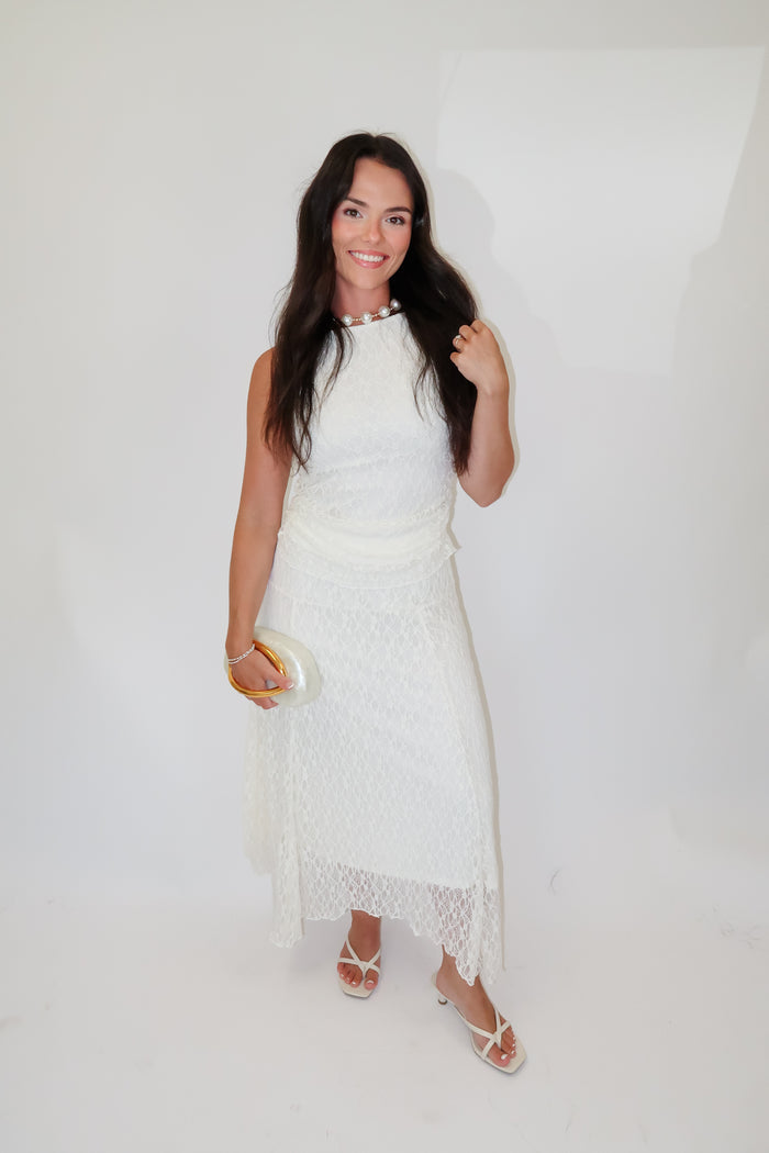 Midnight Romance Sleeveless All Lace Top - The Pink Tulip Clothing
