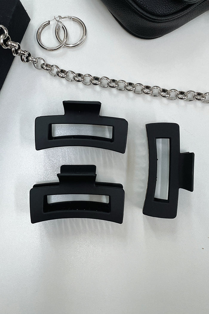 Mika Claw Clip - Black