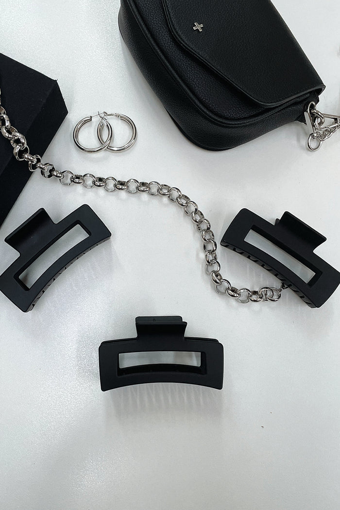 Mika Claw Clip - Black