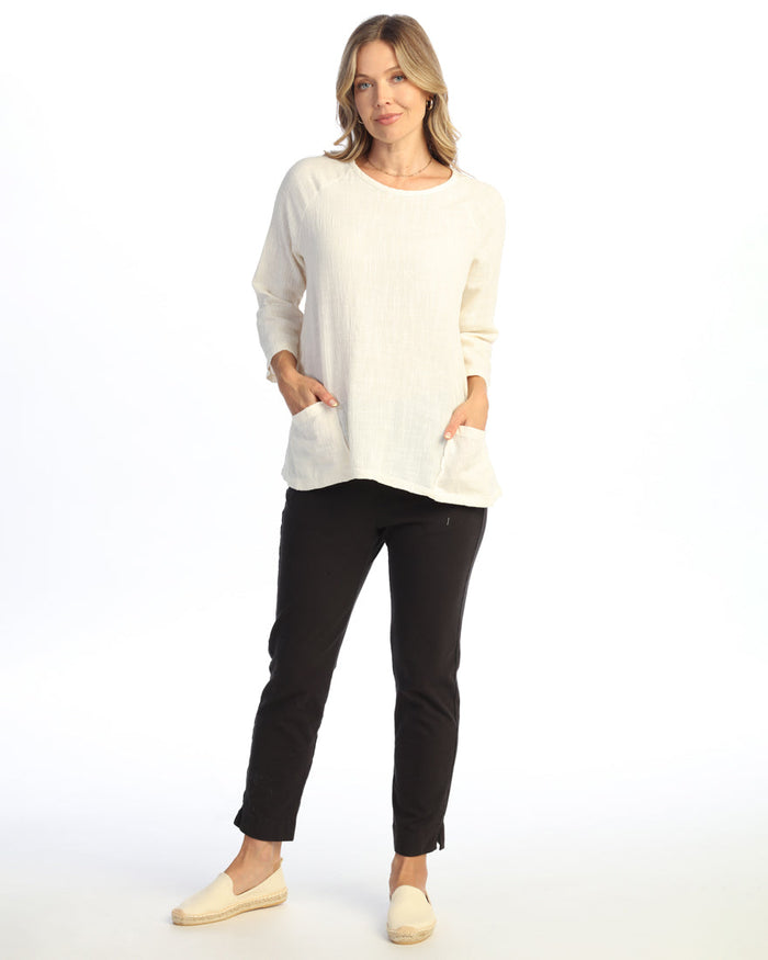 Mineral Washed Gauze Tunic- M103