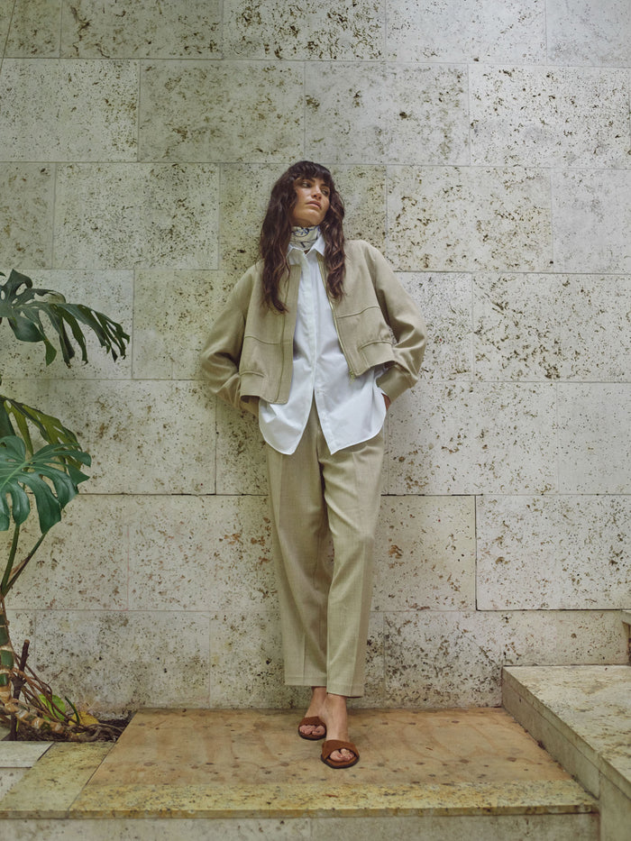 Modelshot / Twill / Detail