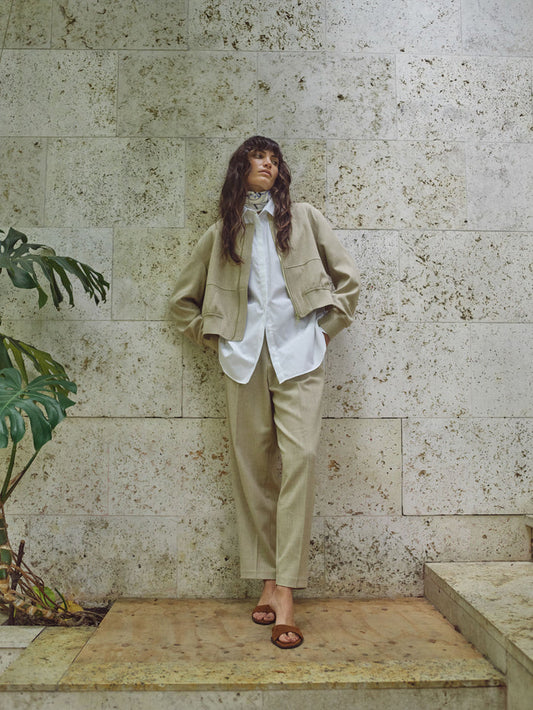 Modelshot / Twill / Detail