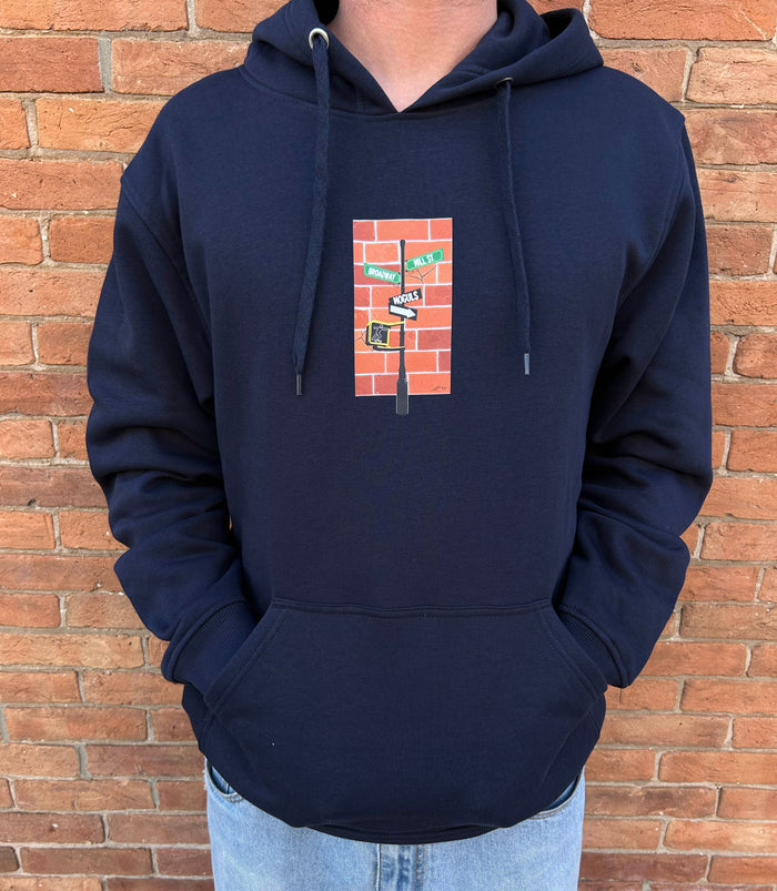 MOGULS IN MOCEAN DOWNTOWN NAVY HOODIE
