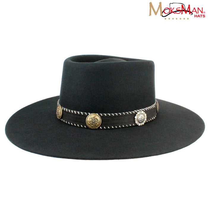 Moksman Amelia 100X Wool Hat - Black