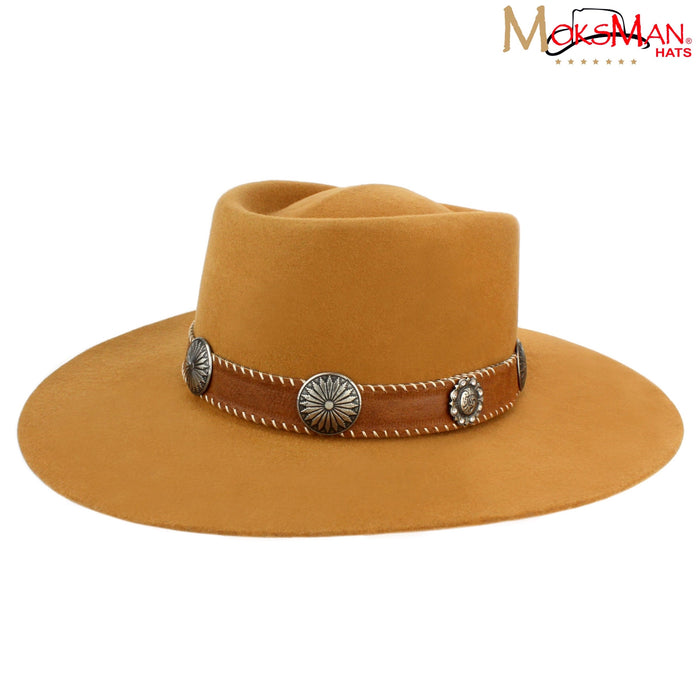 Moksman Amelia 100X Wool Hat - Caramel
