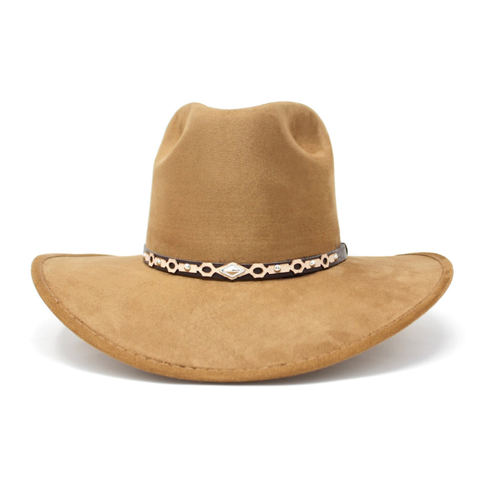 Moksman Charlie Suede Hat - Almond