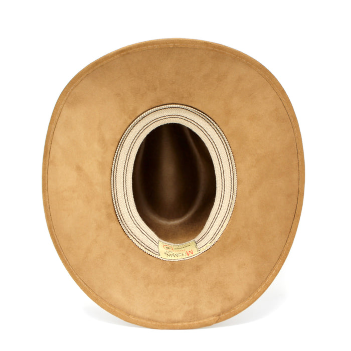 Moksman Charlie Suede Hat - Almond