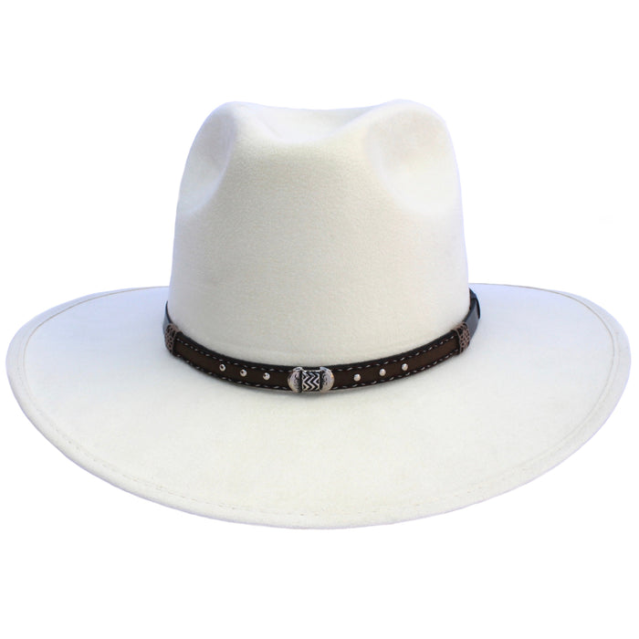 Moksman Charlie Suede Hat - Hueso
