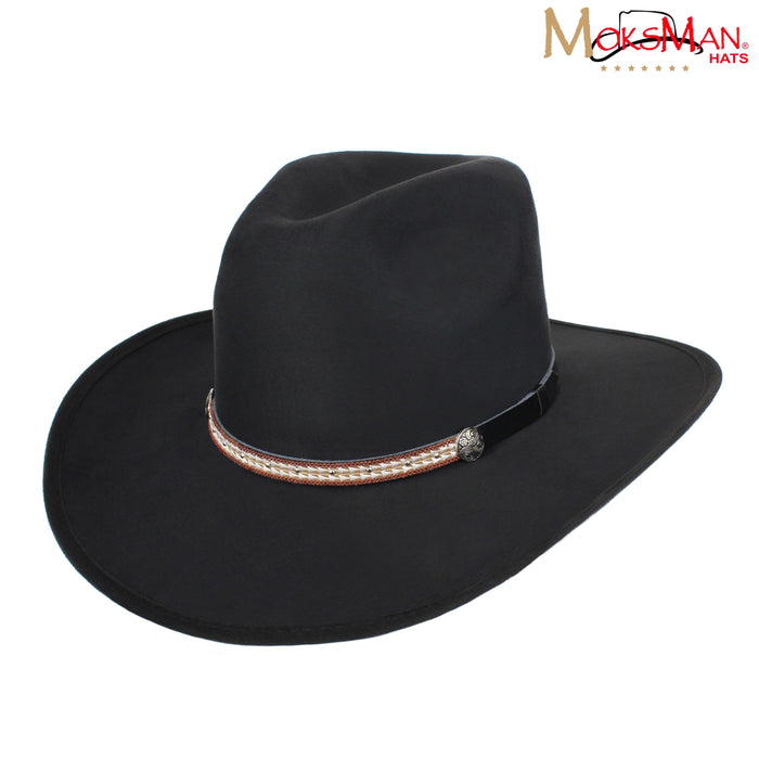 Moksman Itzel Suede Hat - Black