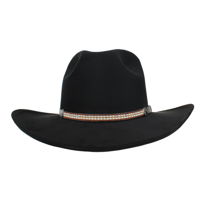 Moksman Itzel Suede Hat - Black