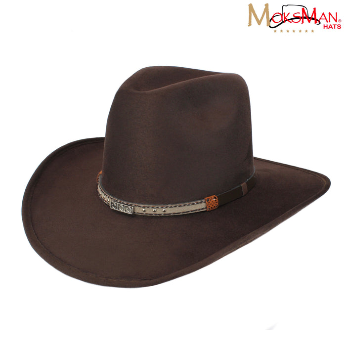 Moksman Itzel Suede Hat - Café