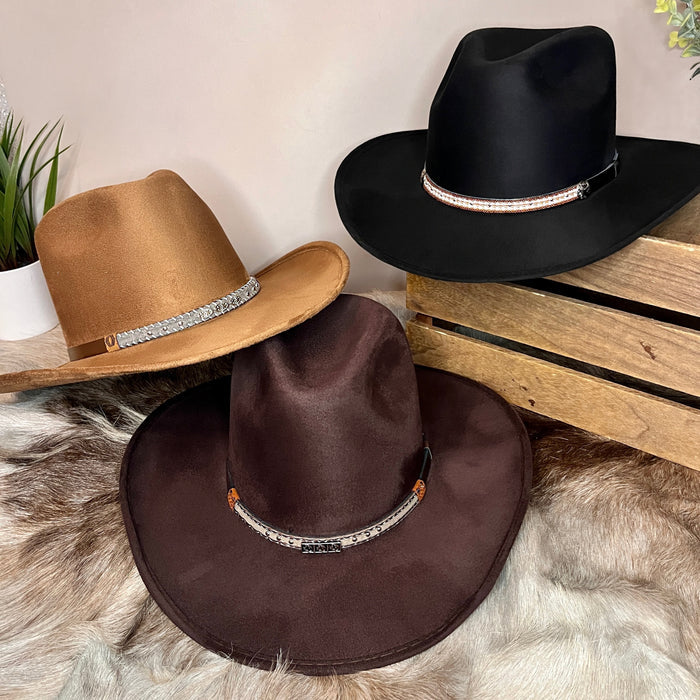 Moksman Itzel Suede Hat - Café