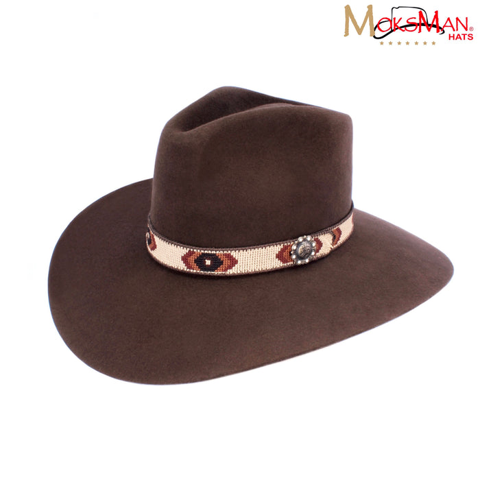 Moksman Lilliana 100X Wool Hat - Brown