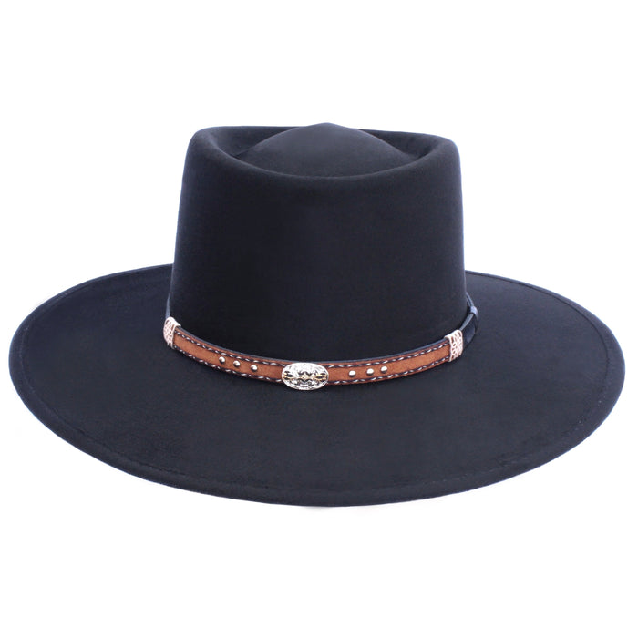 Moksman Maya Suede Hat - Black