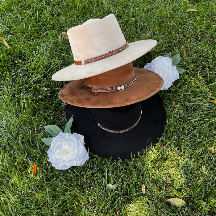 Moksman Maya Suede Hat - Hueso